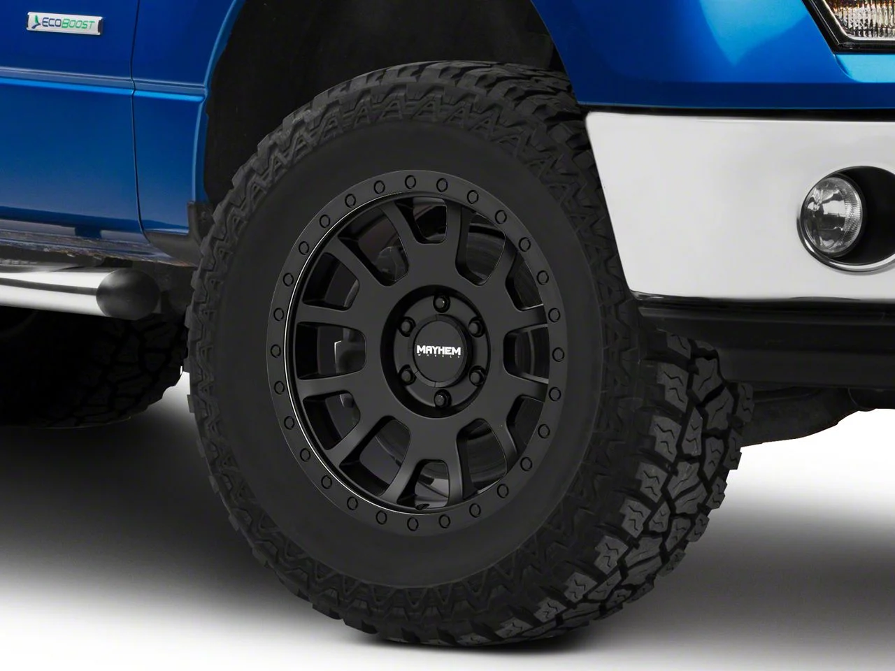 Mayhem Wheels Scout Matte Black 6-Lug Wheel; 18x9; 0mm Offset (09-14 F-150)