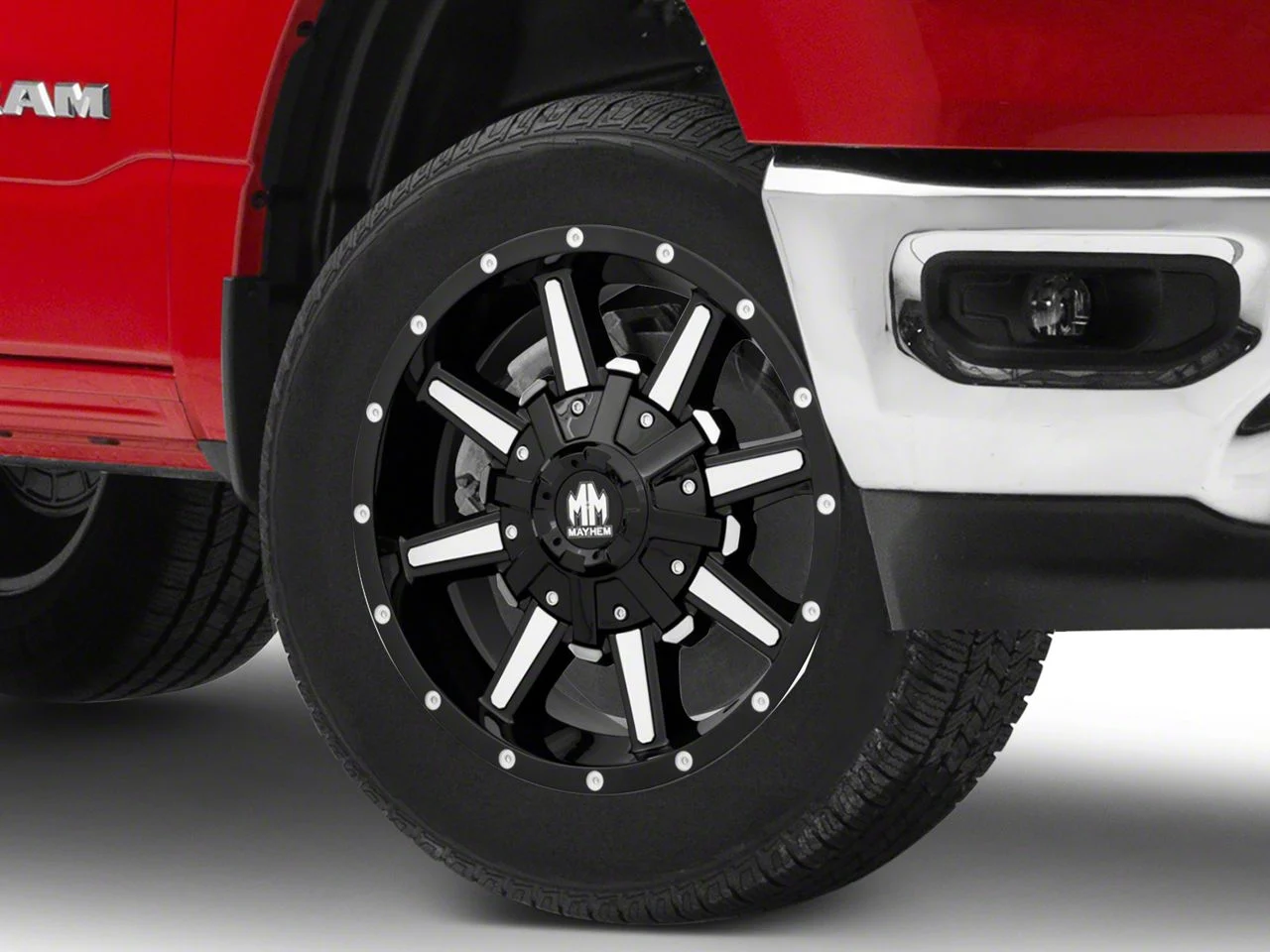 Mayhem Wheels Arsenal Gloss Black Machined 6-Lug Wheel; 20x9; 0mm Offset (19-26 RAM 1500)