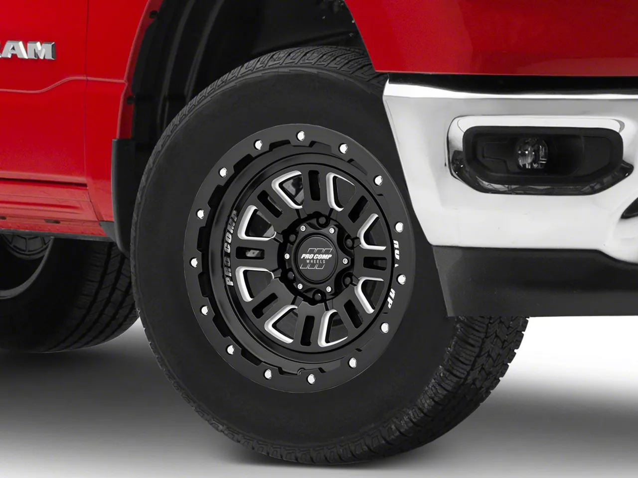 Mayhem Wheels Combat Gloss Black Milled 6-Lug Wheel; 18x9; 18mm Offset (19-26 RAM 1500)