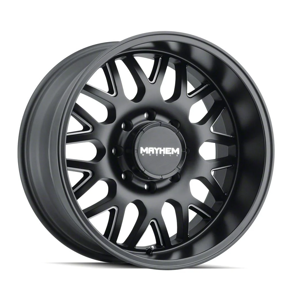 Mayhem Wheels Tripwire Gloss Black Milled 5-Lug Wheel; 20x10; -19mm Offset (09-18 RAM 1500)