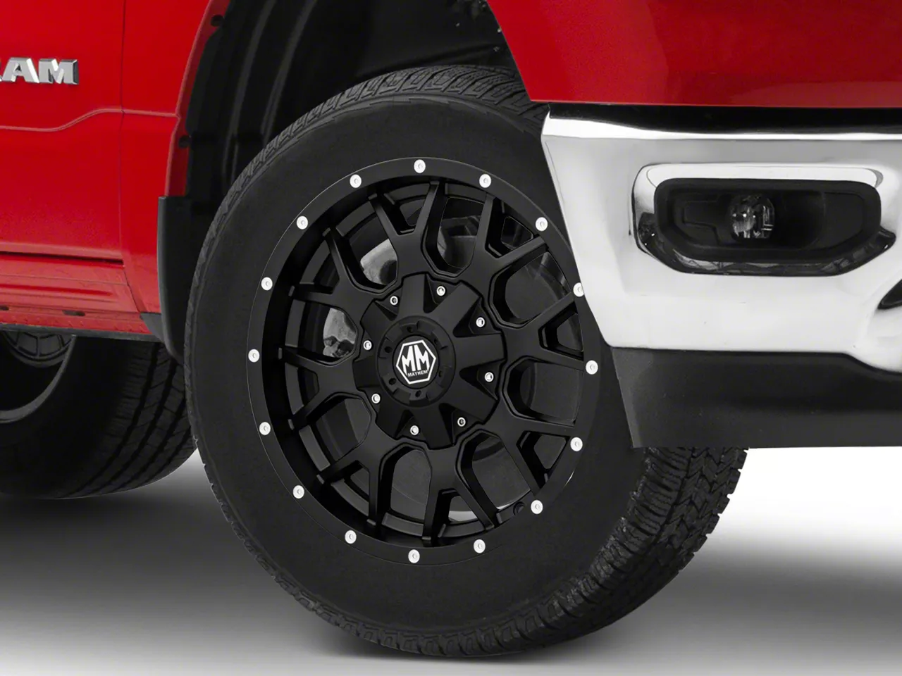 Mayhem Wheels Warrior Matte Black 6-Lug Wheel; 20x9; 0mm Offset (19-26 RAM 1500)