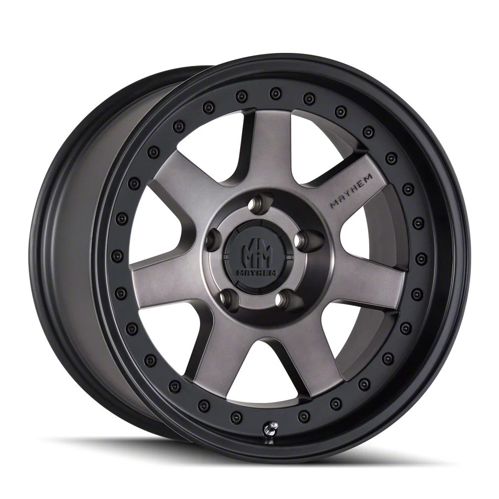 Mayhem Wheels Prodigy Matte Black with Dark Tint 6-Lug Wheel; 20x9; 0mm Offset (19-23 Ranger)