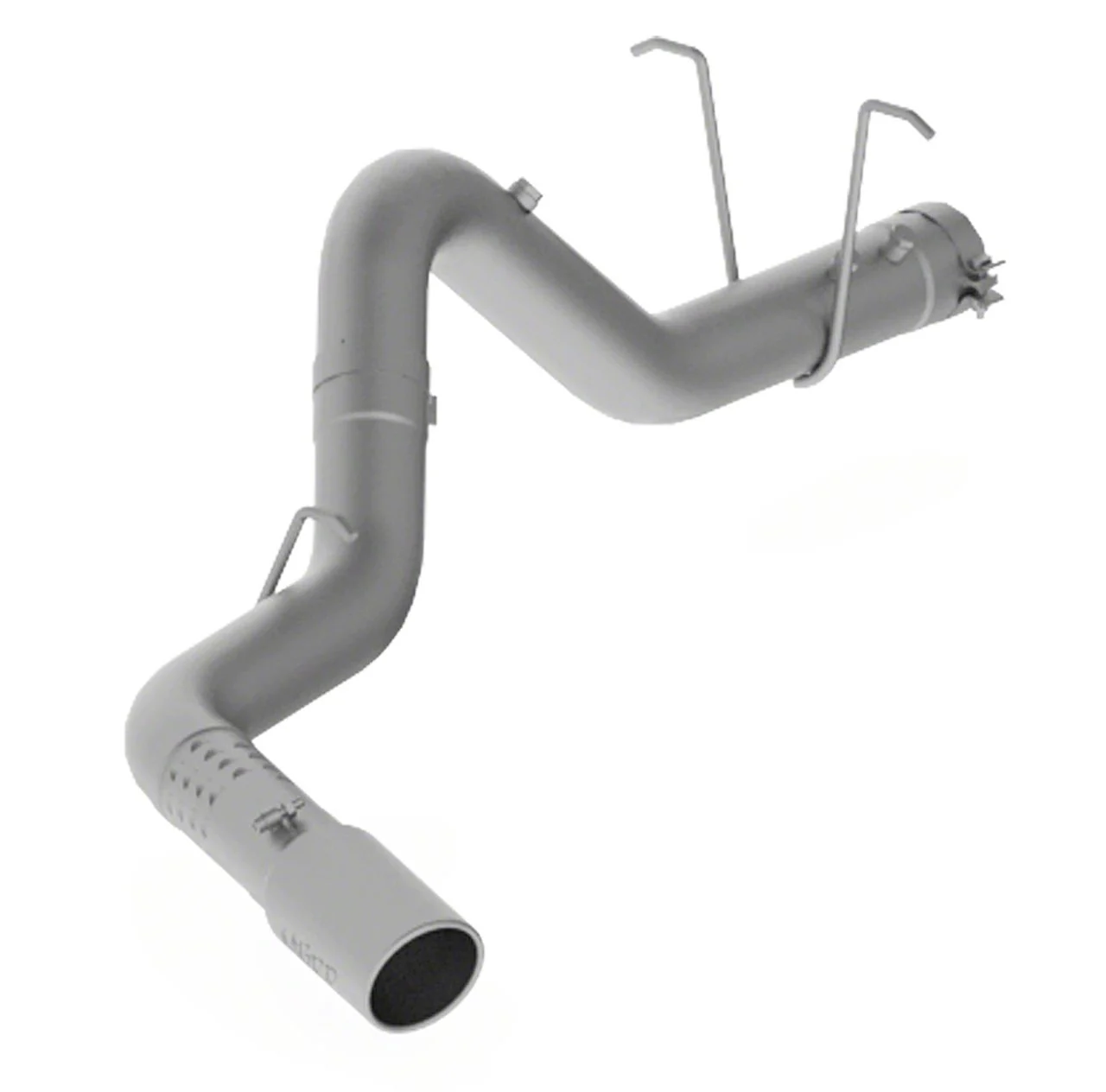 MBRP Armor Pro Filter-Back Single Exhaust System with Polished Tip; Side Exit (11-19 6.6L Duramax Sierra 2500 HD)