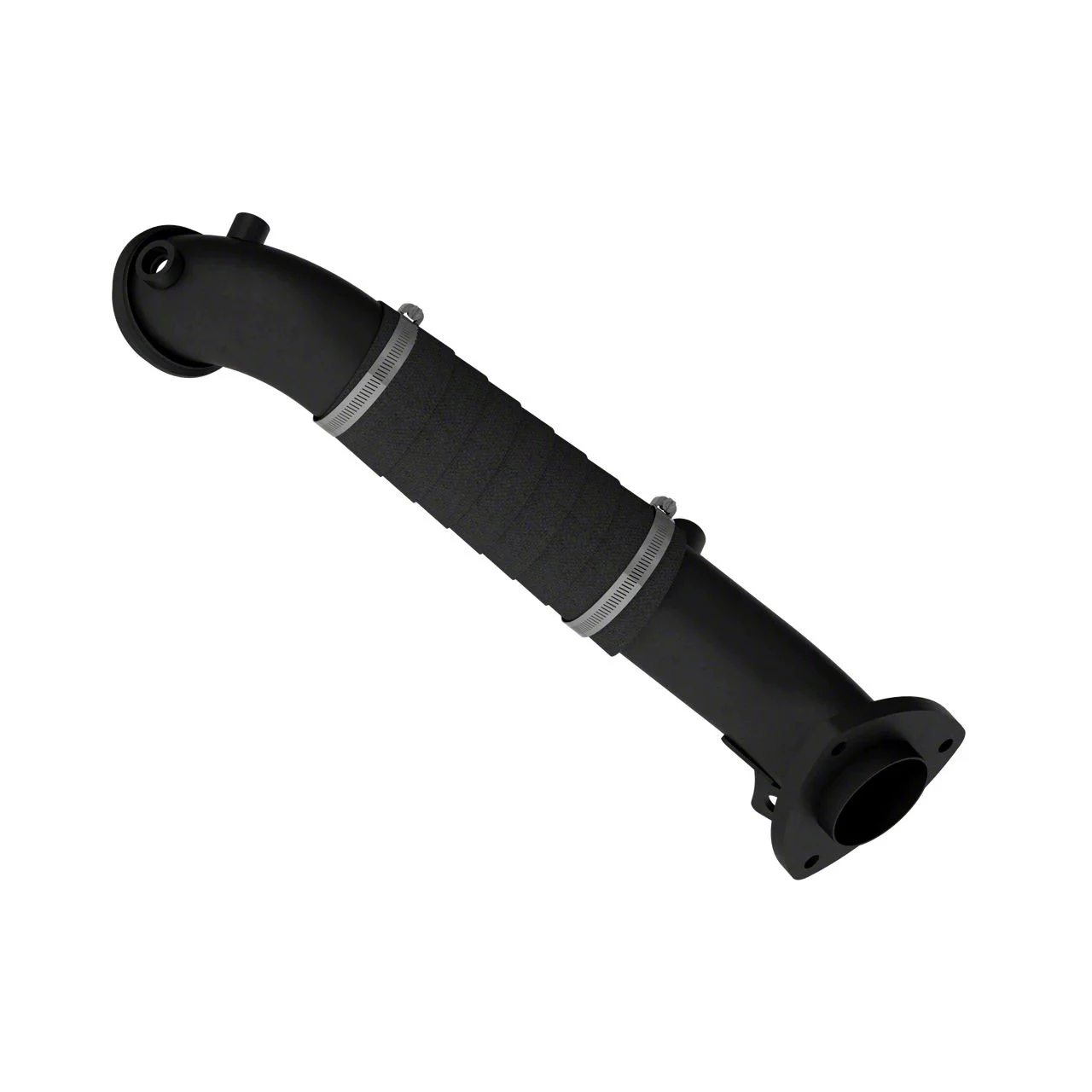 MBRP 3-Inch Armor BLK Series Turbo Downpipe (15-16 6.6L Duramax Silverado 3500 HD)