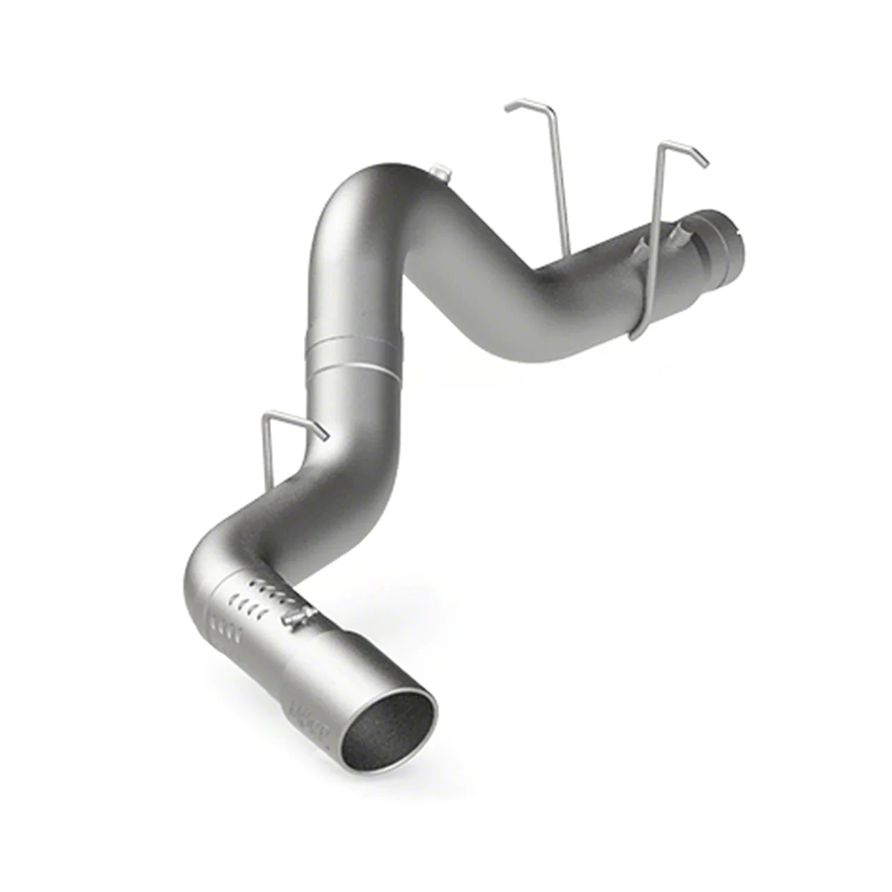MBRP Armor Plus Filter-Back Single Exhaust System with Polished Tip; Side Exit (11-19 6.6L Duramax Silverado 3500 HD)