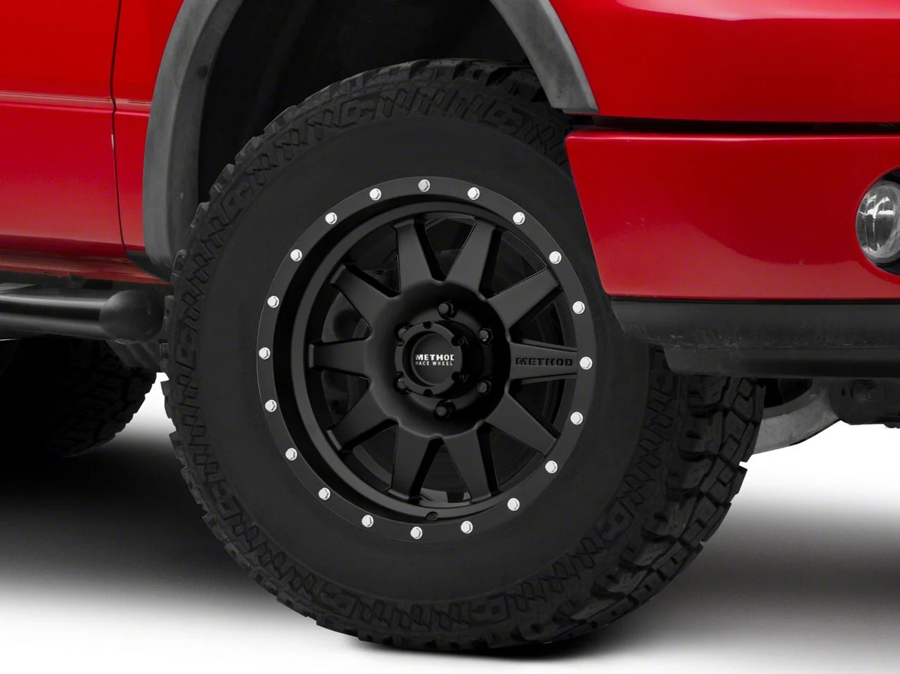 Method Race Wheels MR301 The Standard Matte Black 6-Lug Wheel; 18x9; 18mm Offset (04-08 F-150)
