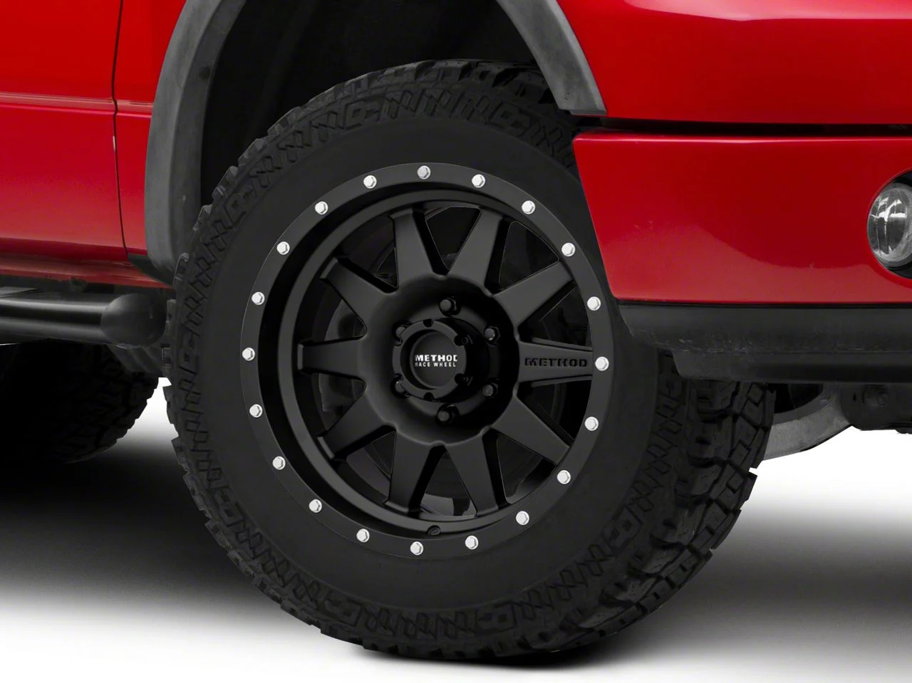 Method Race Wheels MR301 The Standard Matte Black 6-Lug Wheel; 20x9; 18mm Offset (04-08 F-150)