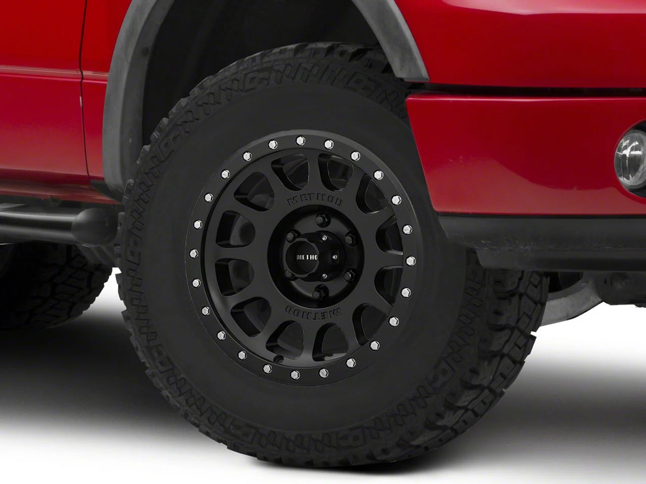Method Race Wheels MR305 NV Matte Black 6-Lug Wheel; 17x8.5; 0mm Offset (04-08 F-150)