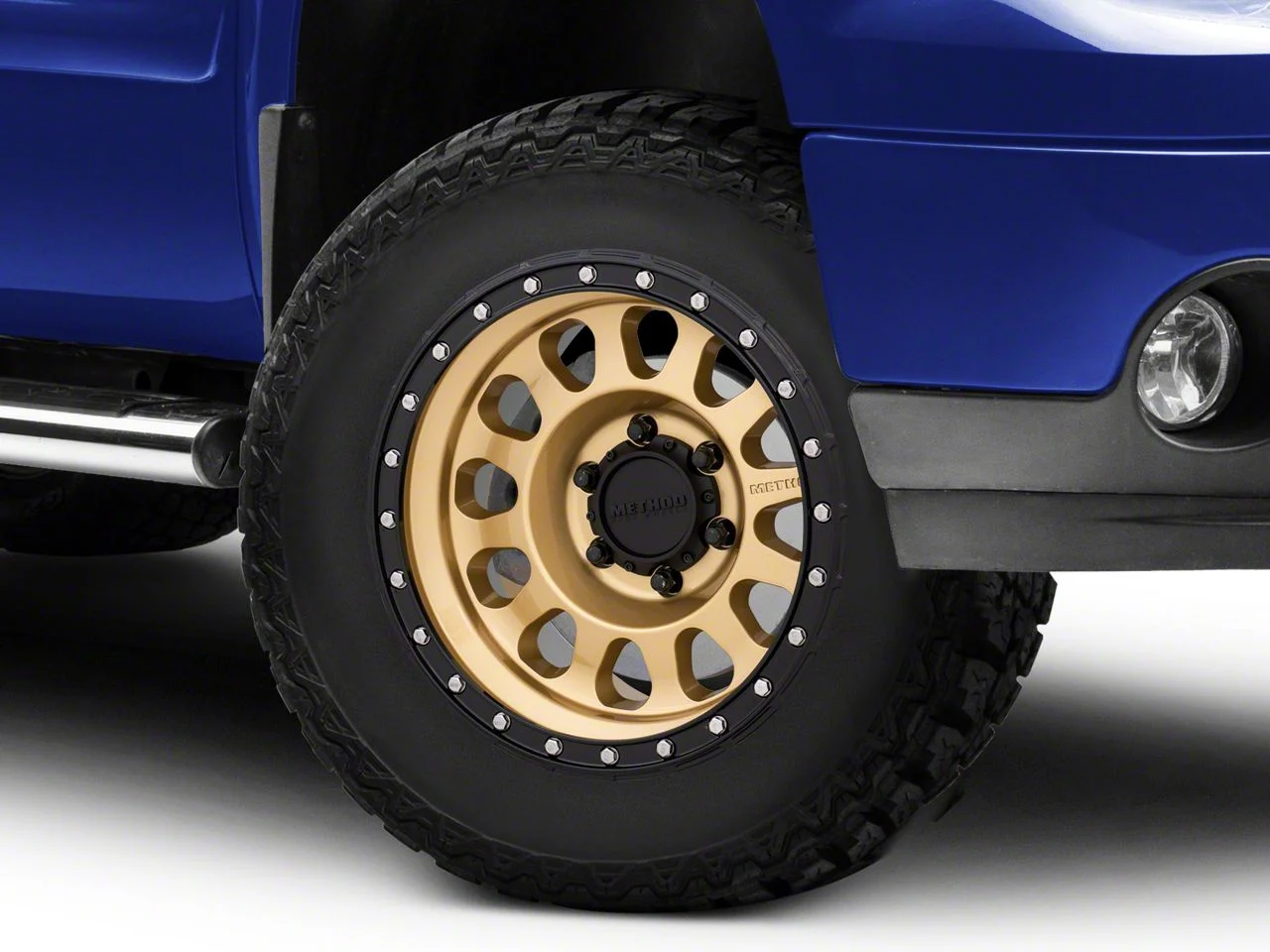 Method Race Wheels MR315 Gold 6-Lug Wheel; 17x9; -12mm Offset (07-13 Sierra 1500)