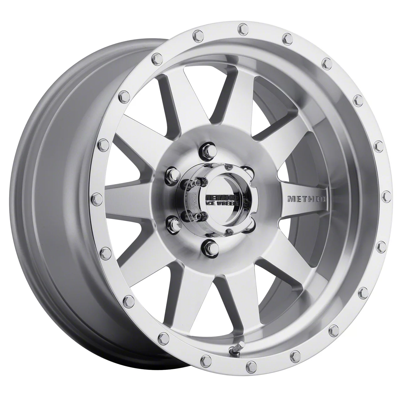 Method Race Wheels MR301 The Standard Machined 6-Lug Wheel; 18x9; 18mm Offset (09-14 F-150)