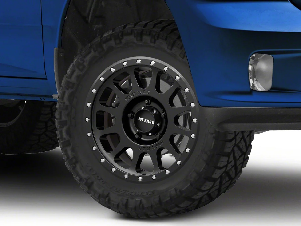 Method Race Wheels MR305 NV Matte Black 5-Lug Wheel; 18x9; 18mm Offset (09-18 RAM 1500)