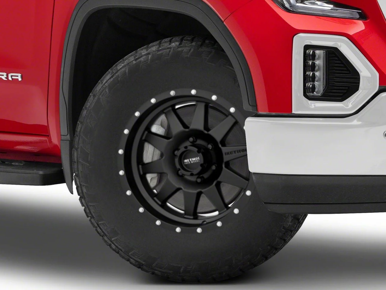 Method Race Wheels MR301 The Standard Matte Black 6-Lug Wheel; 18x9; -12mm Offset (19-26 Sierra 1500)