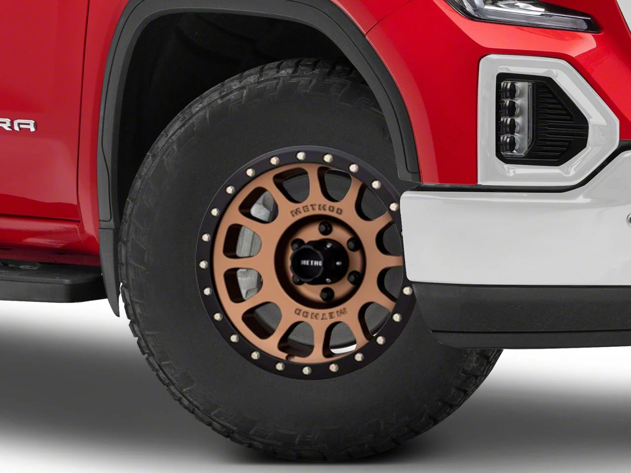 Method Race Wheels MR305 NV Bronze 6-Lug Wheel; 18x9; -12mm Offset (19-26 Sierra 1500)