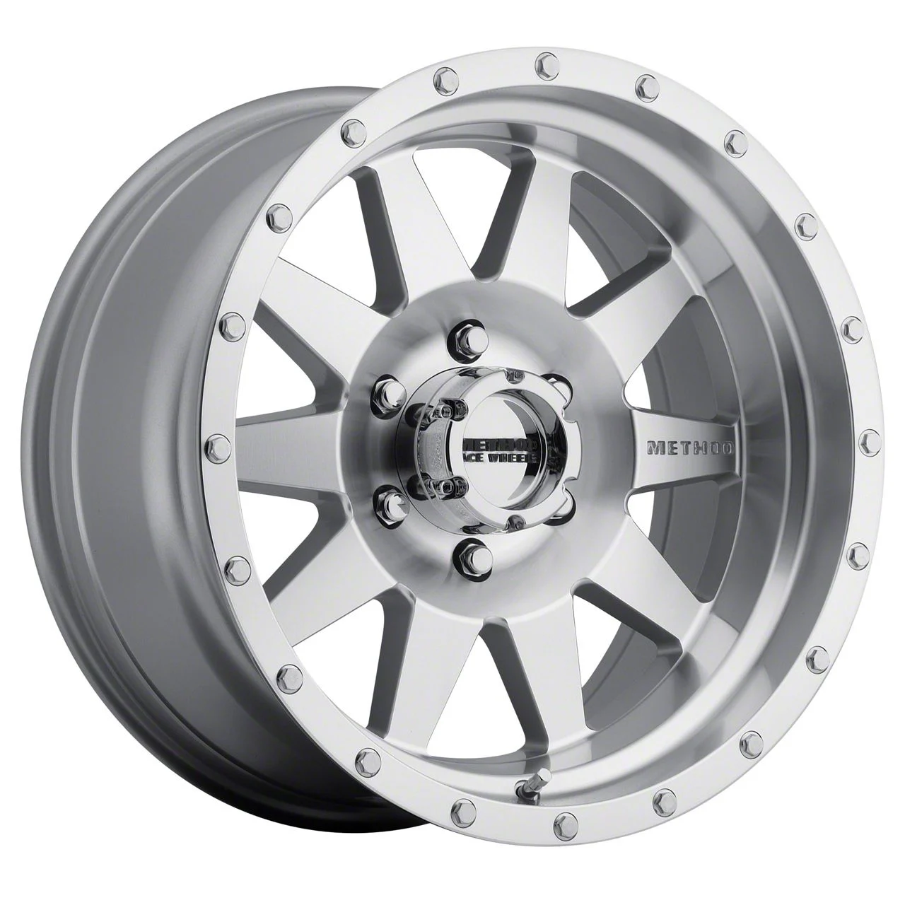 Method Race Wheels MR301 The Standard Machined 6-Lug Wheel; 20x9; 18mm Offset (19-26 RAM 1500)