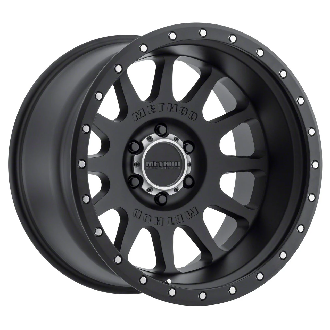 Method Race Wheels MR605 NV Matte Black 6-Lug Wheel; 20x9; -12mm Offset (19-26 RAM 1500)