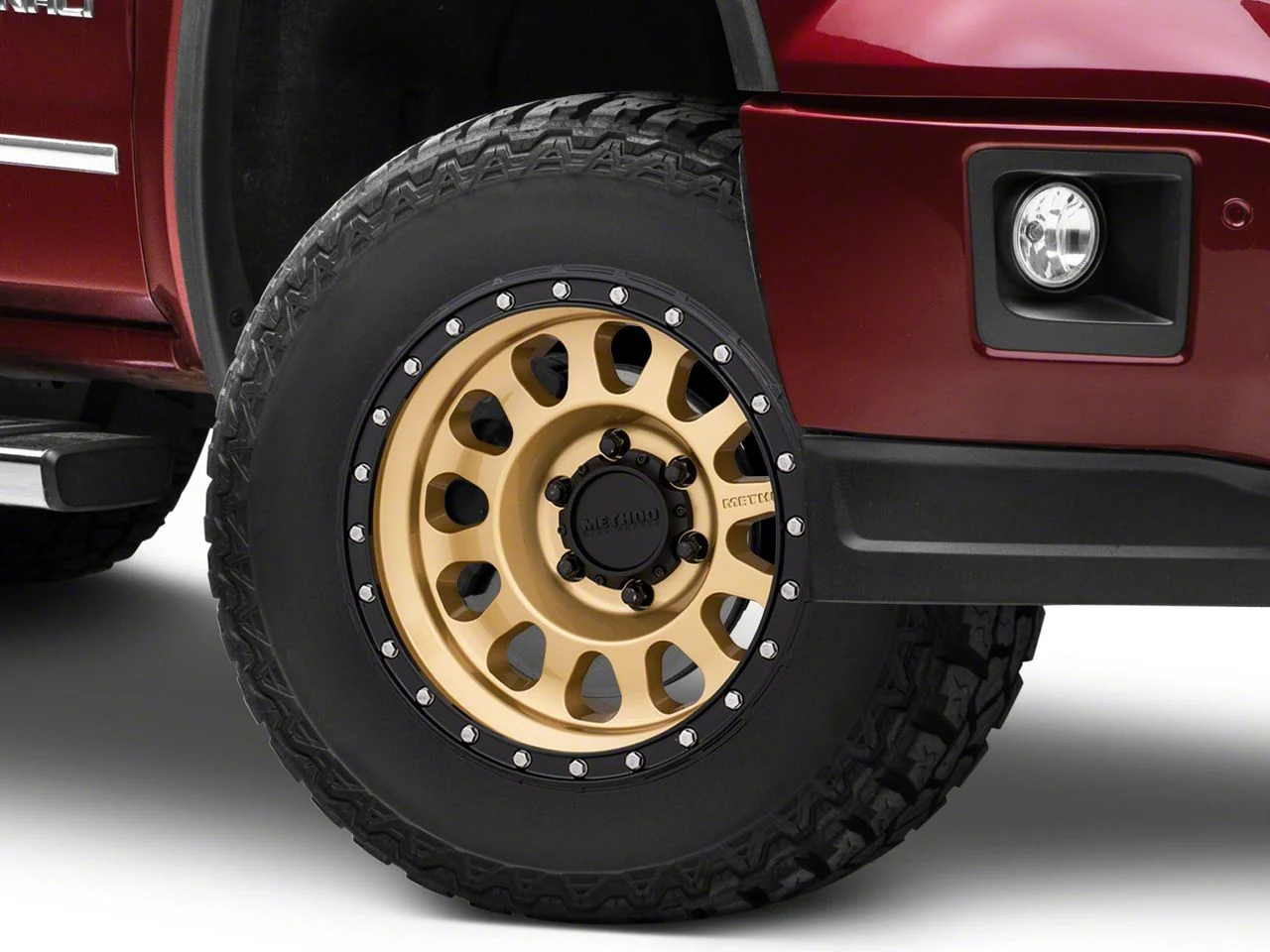 Method Race Wheels MR315 Gold 6-Lug Wheel; 17x9; -12mm Offset (14-18 Sierra 1500)