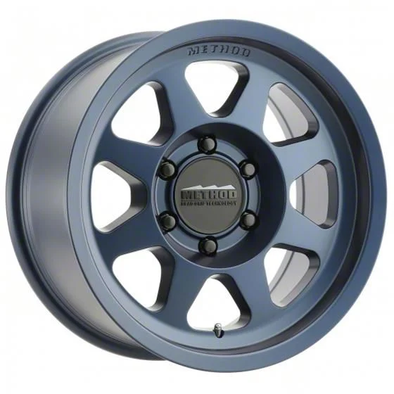Method Race Wheels MR701 Bead Grip Bahia Blue 6-Lug Wheel; 17x8.5; 0mm Offset (15-20 Yukon)