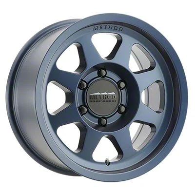 Method Race Wheels MR701 Bead Grip Bahia Blue 6-Lug Wheel; 17x9; -12mm Offset (15-20 Yukon)