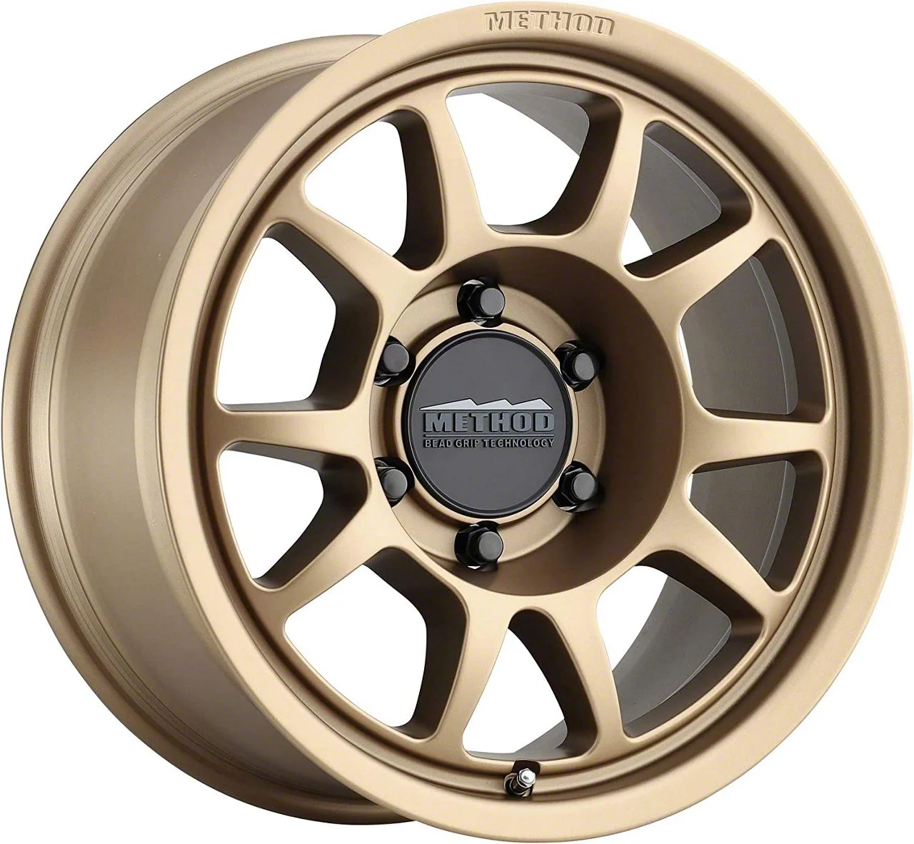 Method Race Wheels MR702 Bead Grip Bronze 6-Lug Wheel; 17x8.5; 0mm Offset (15-20 Yukon)