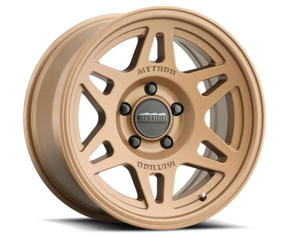 Method Race Wheels MR706 Bead Grip Bronze 6-Lug Wheel; 17x8.5; 0mm Offset (15-20 Yukon)