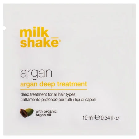 Milk Shake Argan Deep Treatment - maschera con olio di argan, bustina, 10ml