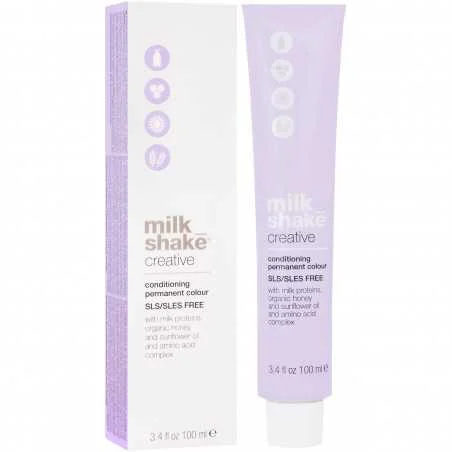 Milk Shake Creative Hair Dye 100ml, palette colori 4.56 | 4MR || Castano mogano rosso medio