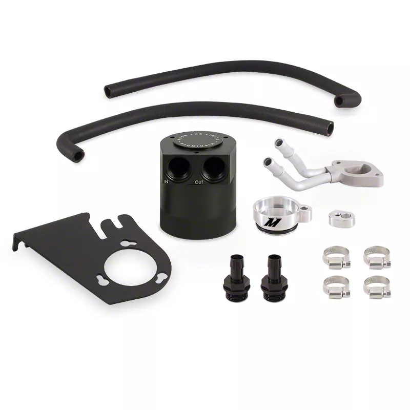 Mishimoto Baffled Oil Catch Can (11-16 6.7L Powerstroke F-250 Super Duty)