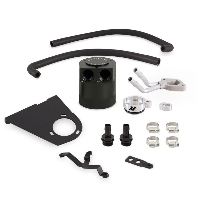 Mishimoto Baffled Oil Catch Can (17-22 6.7L Powerstroke F-250 Super Duty)