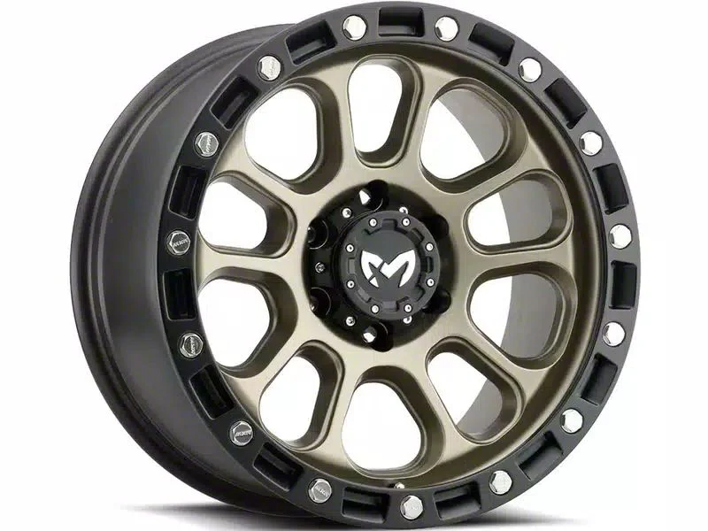 MKW Offroad M204 Matte Bronze 6-Lug Wheel; 17x9; 0mm Offset (07-13 Sierra 1500)