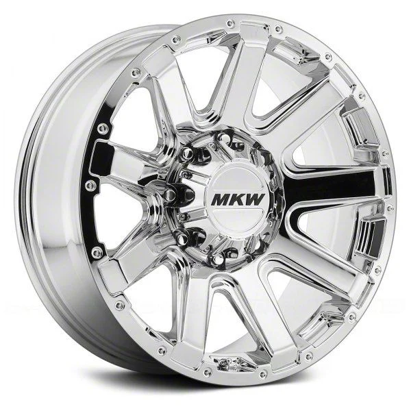 MKW Offroad M94 Chrome 6-Lug Wheel; 17x9; 10mm Offset (15-20 Yukon)