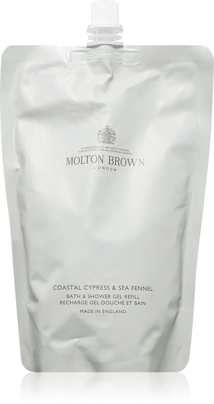 Molton Brown Coastal Cypress & Sea Fennel Infinite Gel doccia in bottiglia 400 ml Ricarica