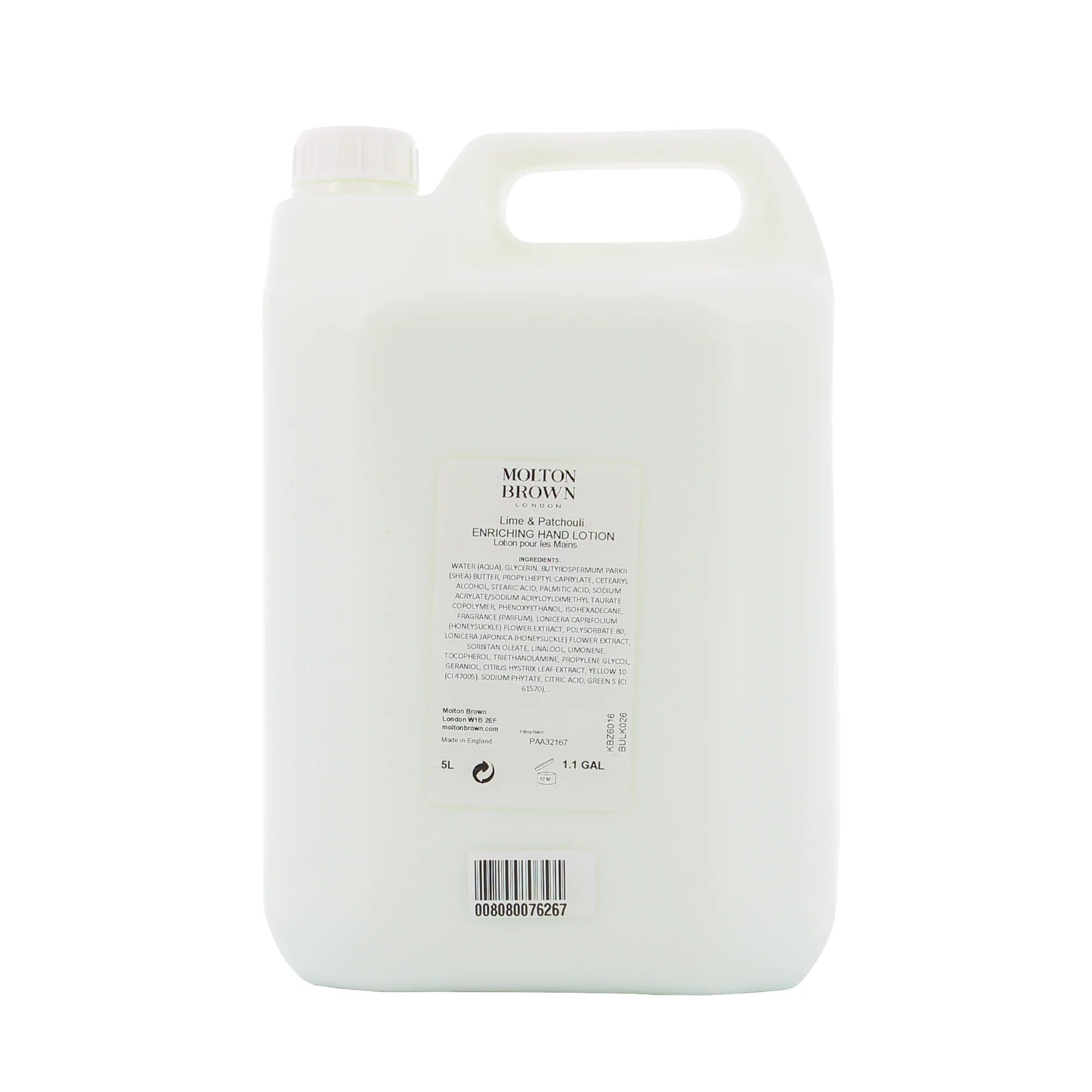 Molton Brown Lime & Patchouli Lozione idratante per le mani 5000 ml