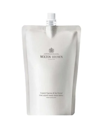 Molton brown Olio in gel per bagno e doccia al rosmarino 300 ml Sapone liquido per le mani Coastal Cypress & Sea Fennel (ricarica Sapone liquido) 400 ml