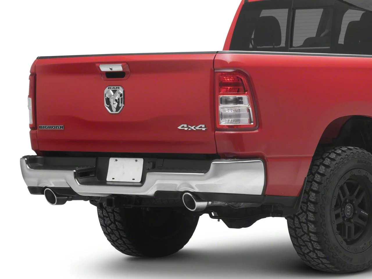 Mopar Rear Bumper Face Bar; Chrome (19-26 RAM 1500)