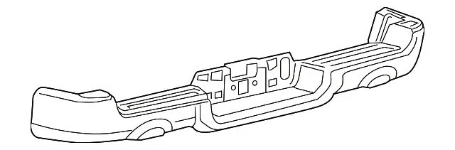 Mopar Rear Bumper Face Bar (19-26 RAM 1500 Rebel)