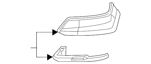 Mopar Filler Panel; Primed; Right; LED Headlamps; RPO Code LM6; Paint to Match (19-24 RAM 1500)