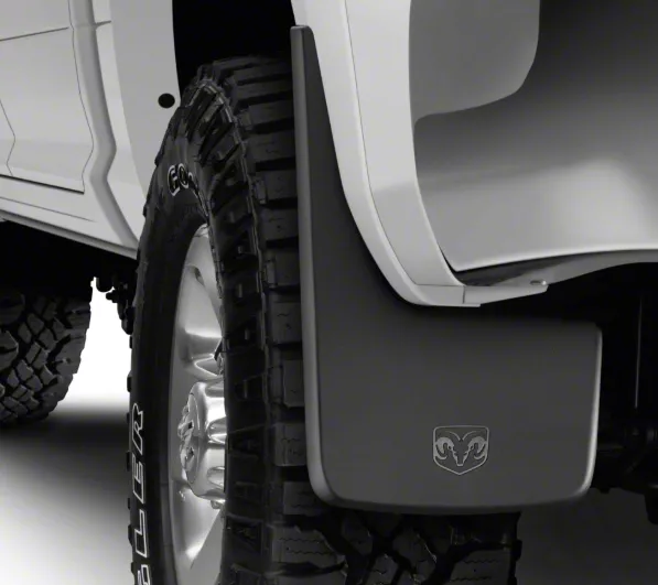 Mopar Front Heavy Duty Rubber Splash Guards (09-18 RAM 1500)