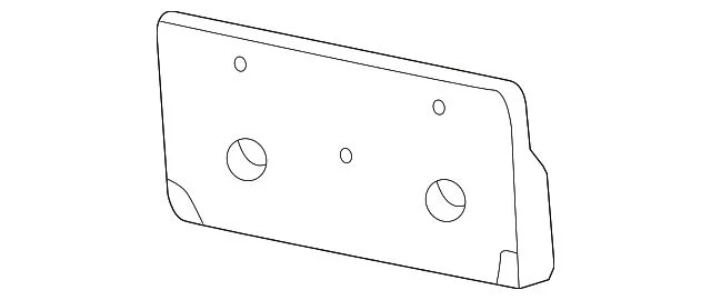 Mopar License Plate Bracket (13-18 RAM 1500)