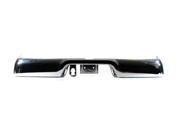 Mopar Rear Bumper Face Bar; Not Pre-Drilled for Backup Sensors; Chrome (13-18 RAM 2500)