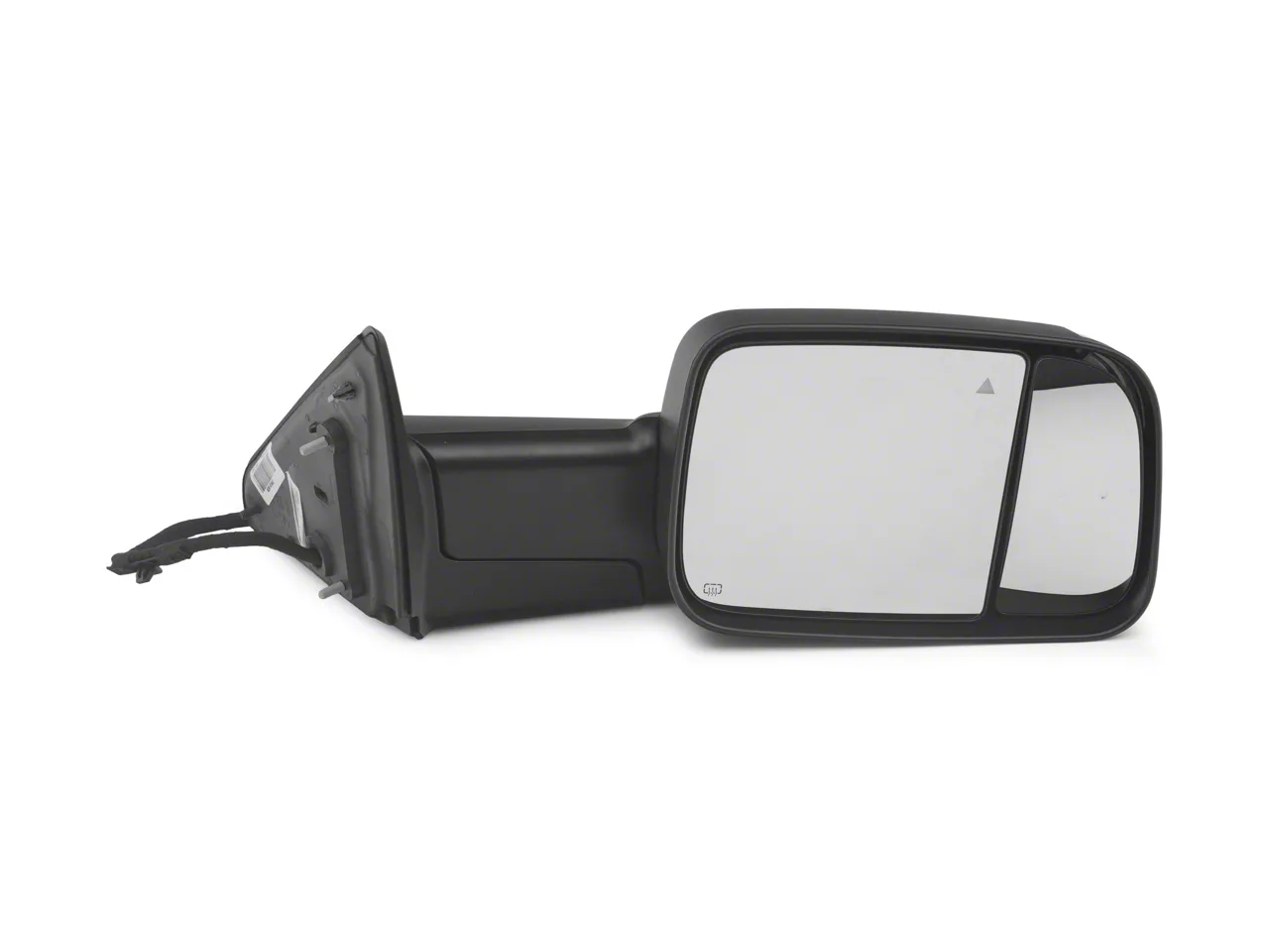 Mopar Powered Heated Foldaway Towing Mirror with Blind Spot Monitoring and Puddle Light; Passenger Side (19-24 RAM 2500)
