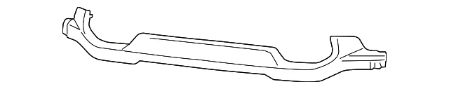 Mopar Grille Molding; Center Lower; Paint to Match (19-24 RAM 2500)