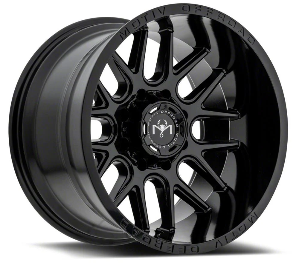 Motiv Offroad Magnus Gloss Black 6-Lug Wheel; 20x9; 18mm Offset (19-26 RAM 1500)