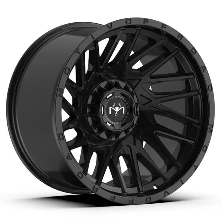 Motiv Offroad Mutant Gloss Black 6-Lug Wheel; 20x10; -25mm Offset (19-23 Ranger)