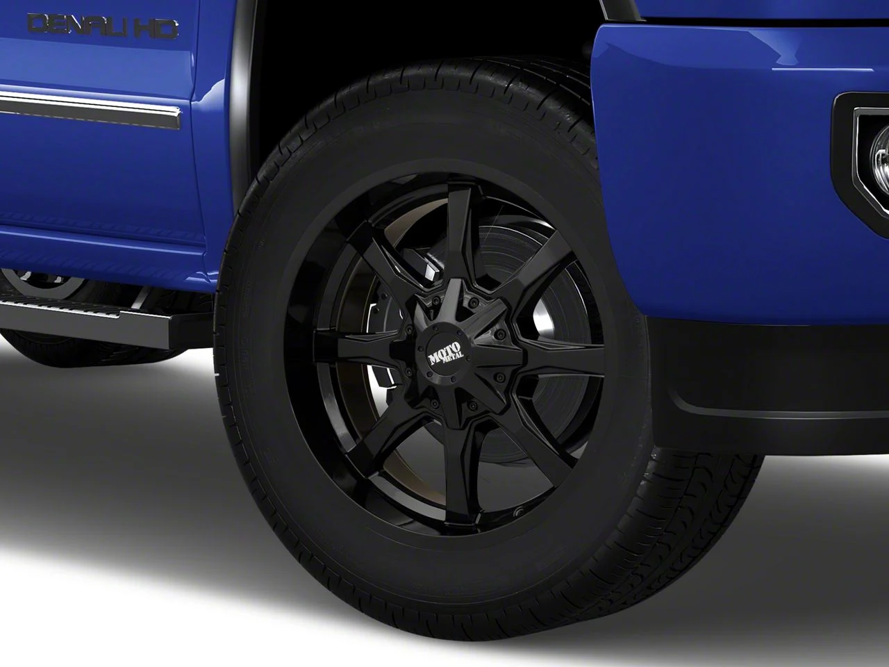 Moto Metal MO970 Full Gloss Black 8-Lug Wheel; 20x9; 18mm Offset (15-19 Sierra 2500 HD)
