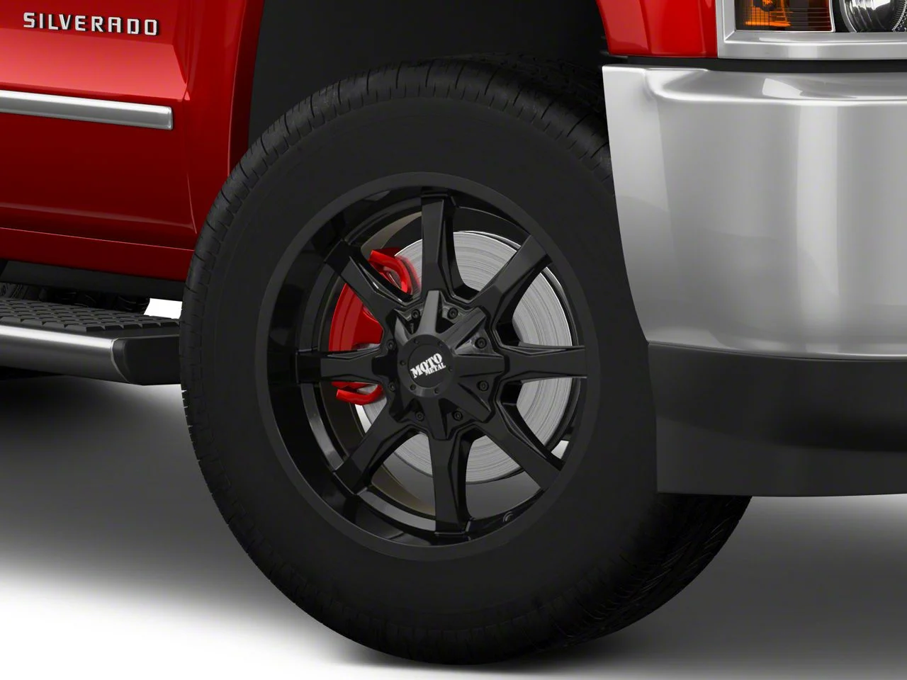 Moto Metal MO970 Full Gloss Black 8-Lug Wheel; 20x9; 18mm Offset (15-19 Silverado 2500 HD)