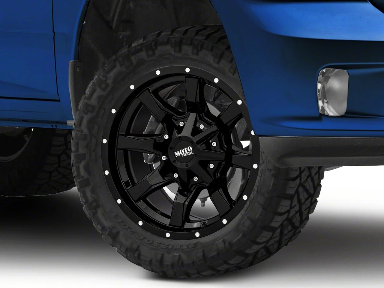 Moto Metal MO970 Gloss Black 5-Lug Wheel; 20x12; -44mm Offset (09-18 RAM 1500)