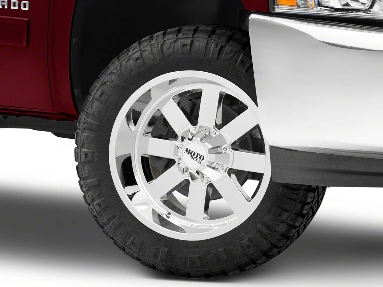 Moto Metal MO962 Chrome 6-Lug Wheel; 22x14; -76mm Offset (07-13 Silverado 1500)