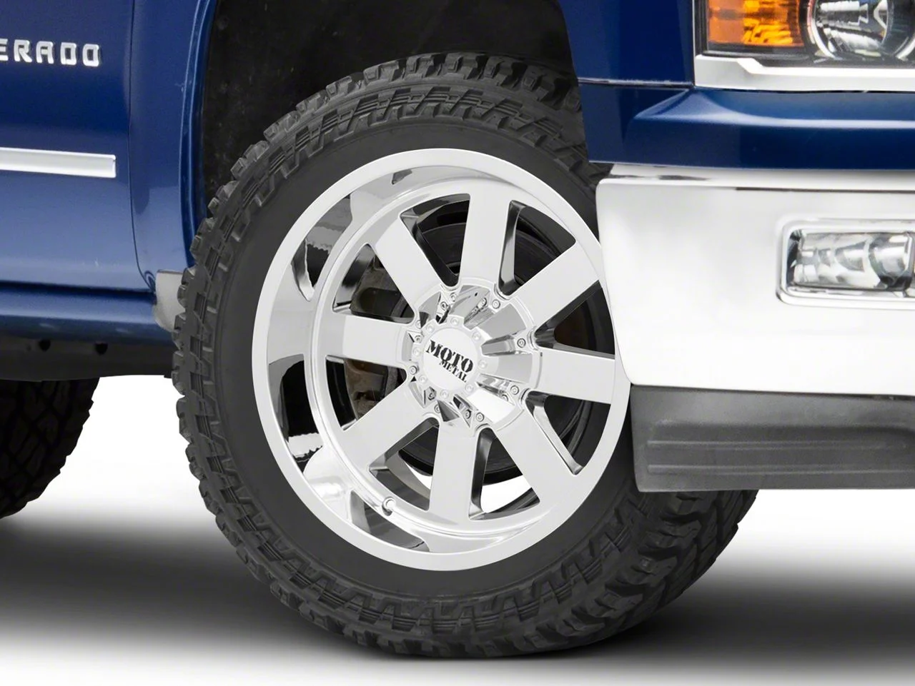 Moto Metal MO962 Chrome 5-Lug Wheel; 20x12; -44mm Offset (02-08 RAM 1500, Excluding Mega Cab)