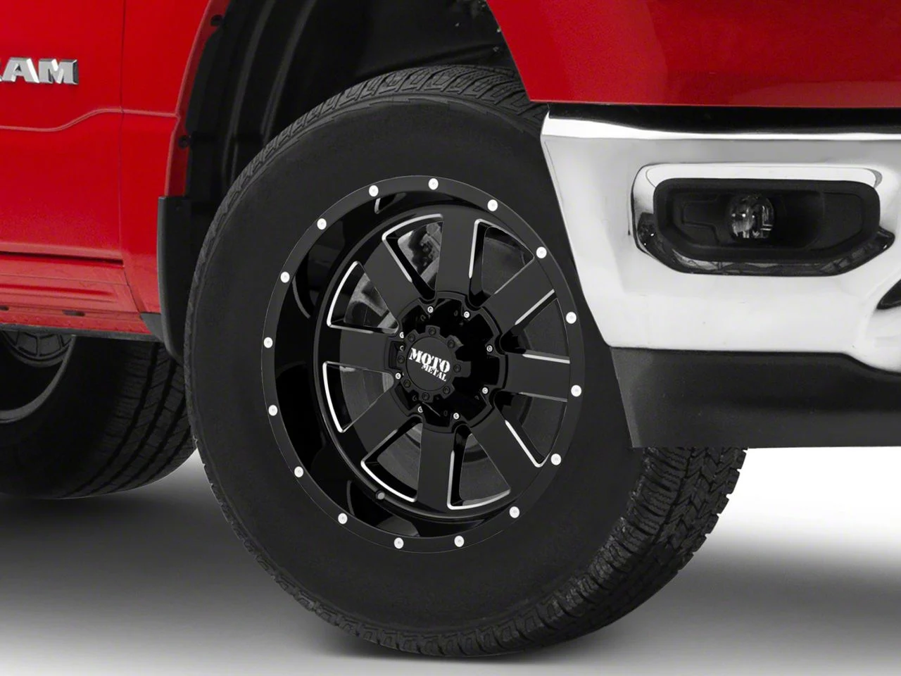 Moto Metal MO962 Gloss Black Milled 6-Lug Wheel; 18x9; 0mm Offset (19-26 RAM 1500)