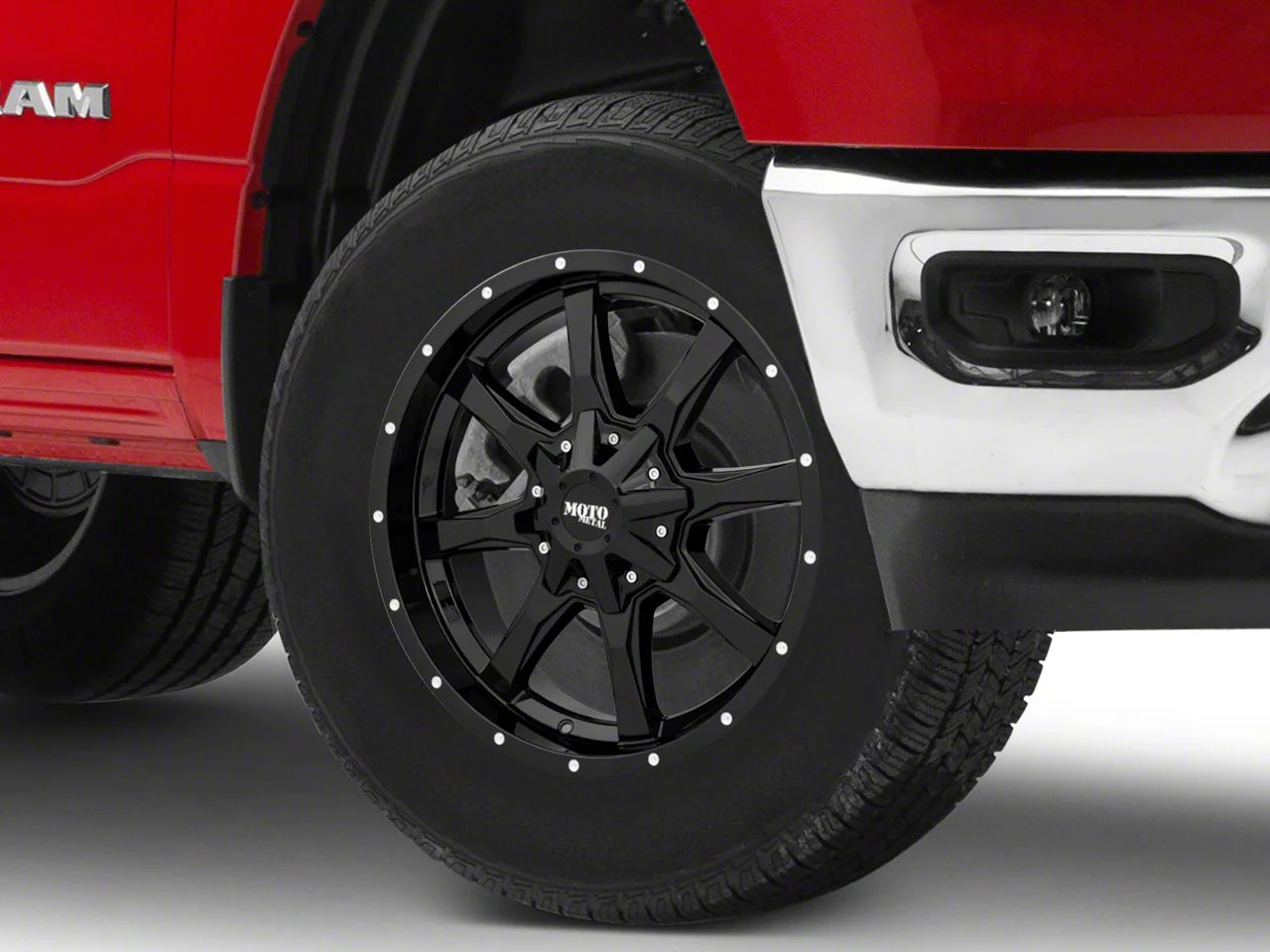 Moto Metal MO970 Gloss Black 6-Lug Wheel; 18x9; 18mm Offset (19-26 RAM 1500)